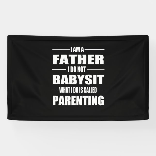 Lona Día del padre | Soy Padre (Horizontal)