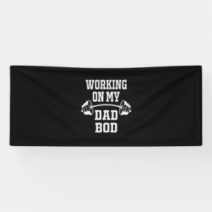 Lona Día del padre Trabajar En Mi Bod De Papá