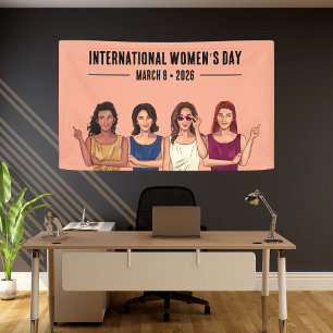 Lona Día Internacional de la Mujer