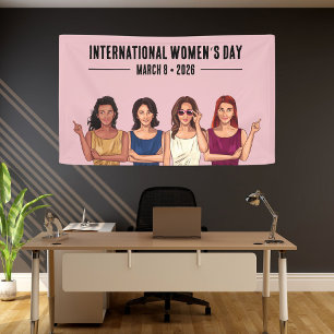 Lona Día Internacional de la Mujer