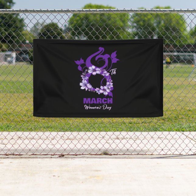 Lona Día Internacional de la Mujer 2025, 8 de marzo (In situ)