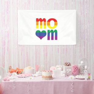 Lona Día LGBT del Día de la Madre