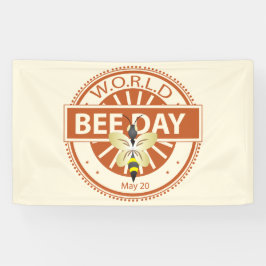 Lona Día Mundial de la Abeja