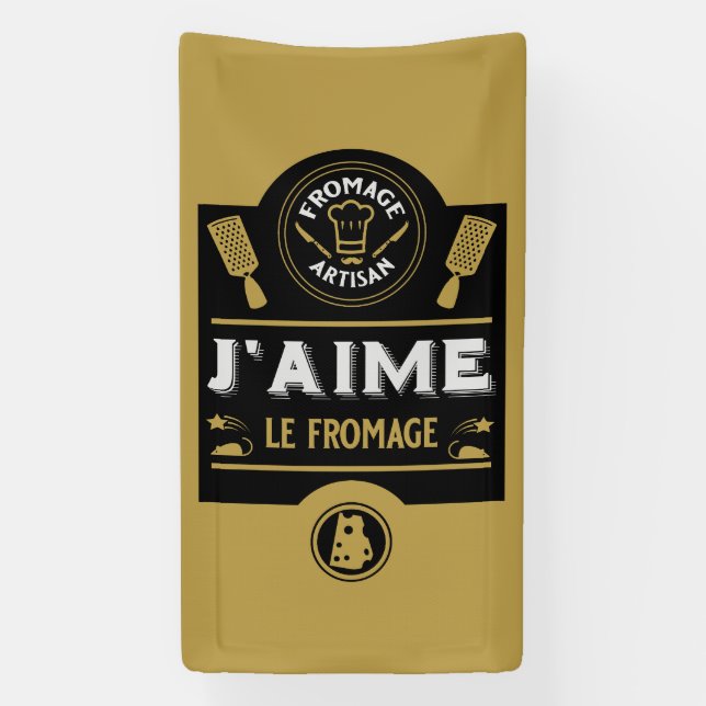 Lona Día nacional del queso 4 de junio (Vertical)