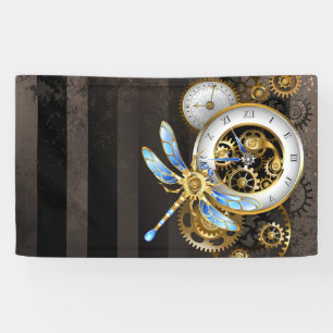 Lona Diales Steampunk con libélula