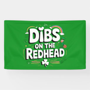 Lona Dibs En La Pelirroja Divertido Día De San Patricio
