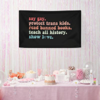 Digamos Gay Protect Trans Kids Leer libros prohibi