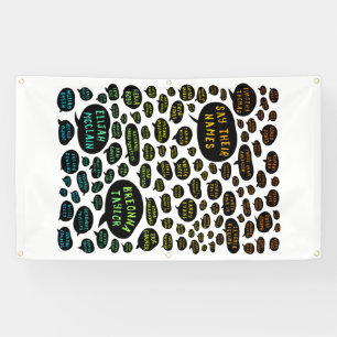 Lona digan sus nombres arcoiris