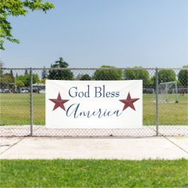 Lona Dios bendiga el personalizable de Estados Unidos