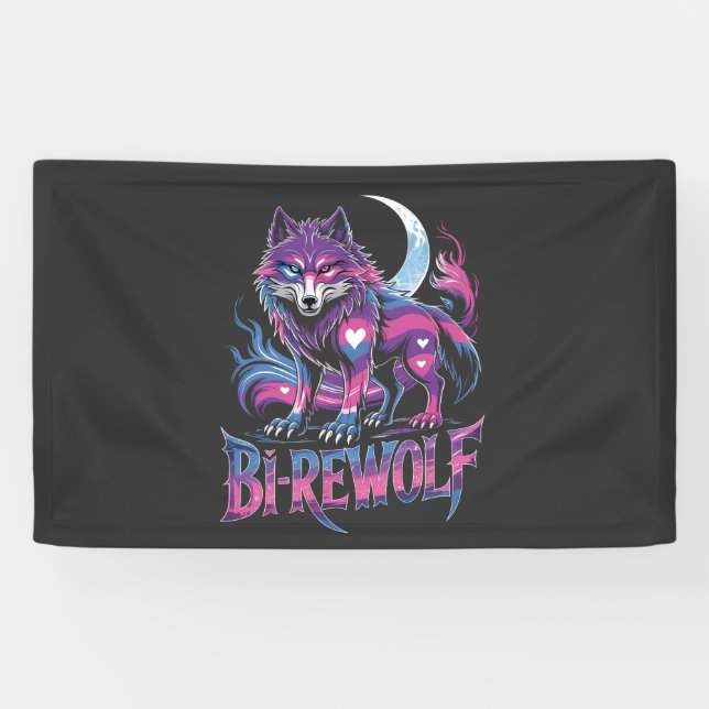 Lona Dire Wolf Birewolf Bisexual LGBT (Horizontal)