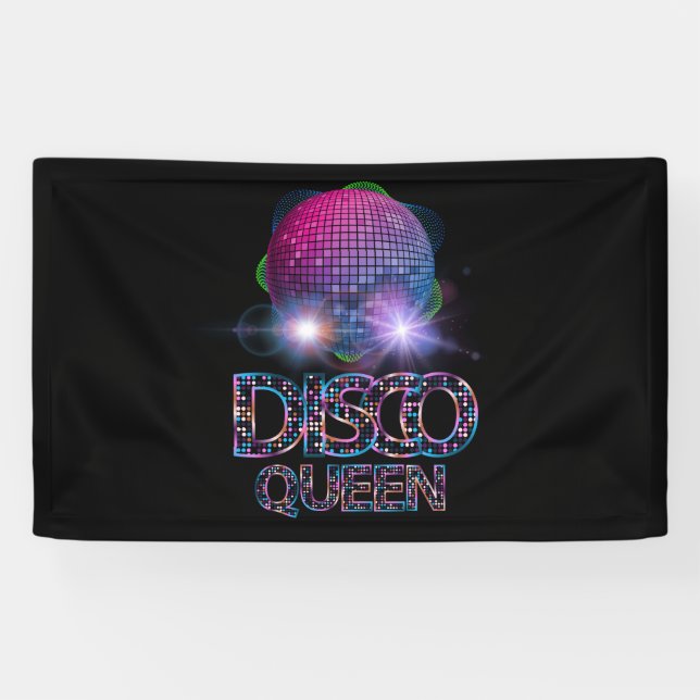 Lona Discoteca Queen - 70's Disco Tema 70 (Horizontal)