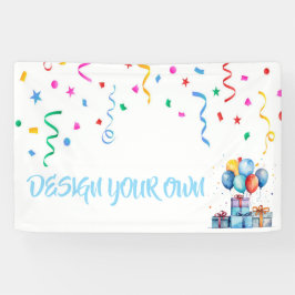 Lona Diseña tu propio cumpleaños