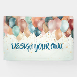 Lona Diseña tus propios globos de celebración