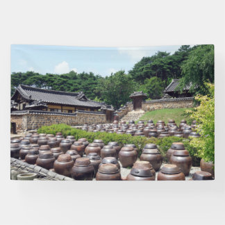 Lona Diseñado con una fotografía de Corea del Sur, Impr