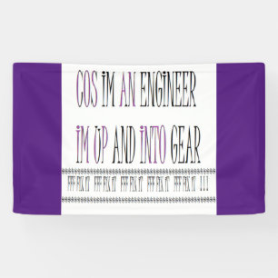 Lona Diseñado para ingenieros y para quienes arreglan c