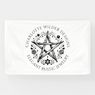 Lona Diseñador de joyas paganas wiccanas rústicas