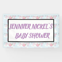 Diseñar sus propios banners para BABY SHOWER