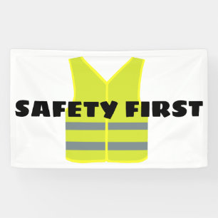 Lona Diseño amarillo del chaleco de la seguridad