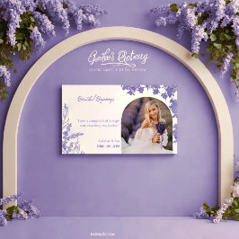 Lona diseño Boda de lilac Arch Beautiful Beginnings