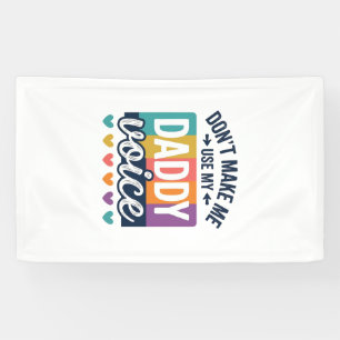 Lona Diseño de camiseta Daddy Voice Vintage Pride_1