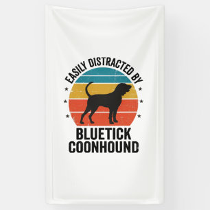 Lona Diseño de camiseta de amante de perros vintage Blu