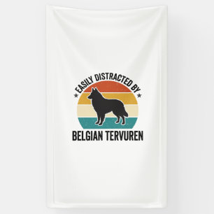 Lona Diseño de camiseta de amante de perros vintage de
