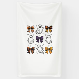 Lona Diseño de camiseta de fantasmas y lazos de Hallowe