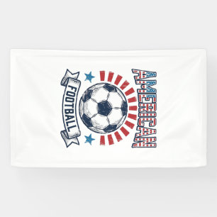 Lona Diseño de camiseta de fútbol americano vintage