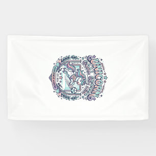 Lona Diseño de camiseta gráfica retro de Unicorn Goal G