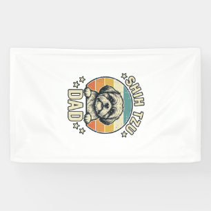Lona Diseño de camiseta para amante de perros Shih Tzu 