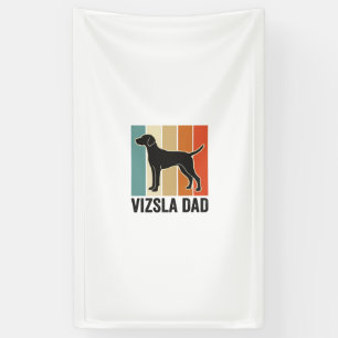 Lona Diseño de camiseta para papá de Vizsla vintage ama