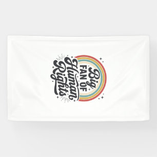 Lona Diseño de camiseta vectorial arcoíris retro de der