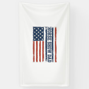 Lona Diseño de camiseta vintage de la bandera americana