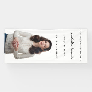 Lona Diseño de crema para foto de Celebración de Vida m