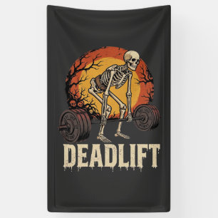 Lona Diseño de entrenamiento de gimnasio de Halloween d
