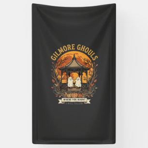 Lona Diseño de Gazebo de Fantasmas de Halloween Gilmore