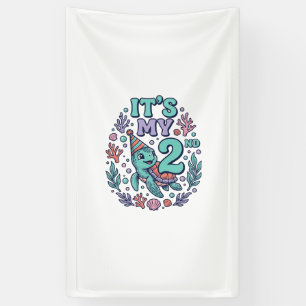 Lona Diseño de grabado vintage de tortuga marina para s