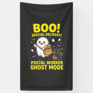 Lona Diseño de Halloween del modo fantasma del trabajad