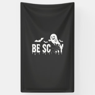 Lona Diseño de murciélago fantasma de Halloween Be Scar