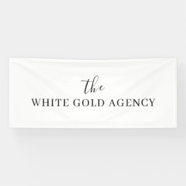 Lona Diseño de pantalla de logotipo de empresa de marca