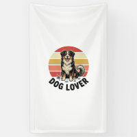 Diseño de perro lindo grabado vintage amante de pe