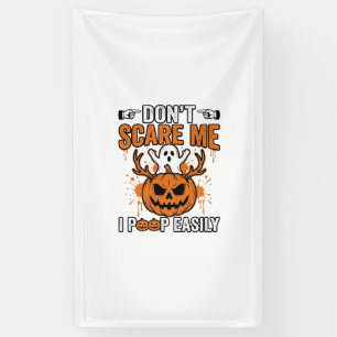 Lona Diseño de vector de cita de calabaza de fantasma d