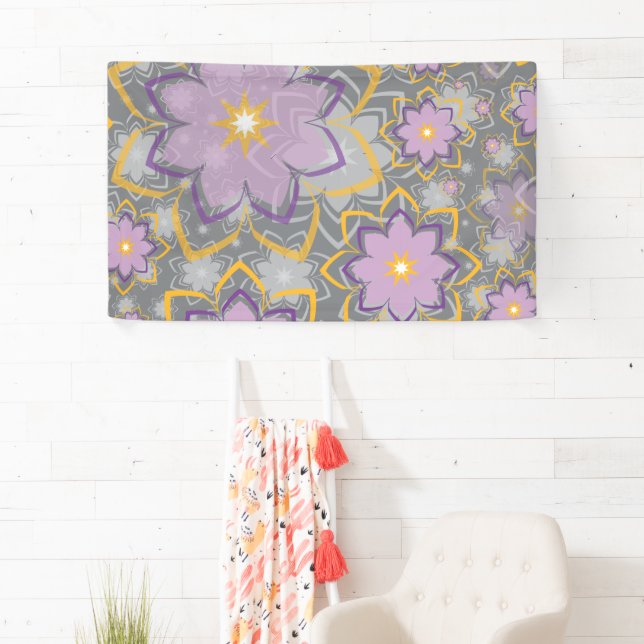 Lona Diseño floral 10 (In situ)