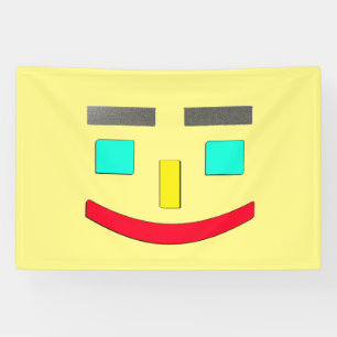 Lona Diseño "Happy Face". ¡Hazte con una en Zazzle