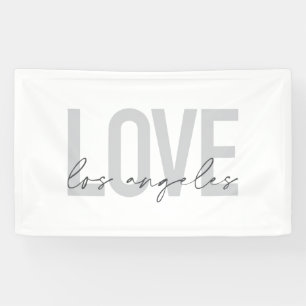 Lona Diseño moderno, simple y urbano de Love Los Angele