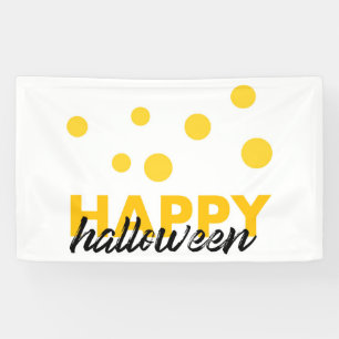 Lona Diseño moderno y lúdico de Halloween Feliz