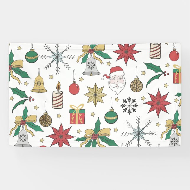 Lona Diseño único de Navidades Dawn Hand (Horizontal)