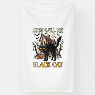 Lona Disfraz de Gato Negro Casa Embrujada Camiseta Dive