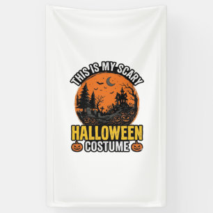 Lona Disfraz de Halloween Antiguo de Terror