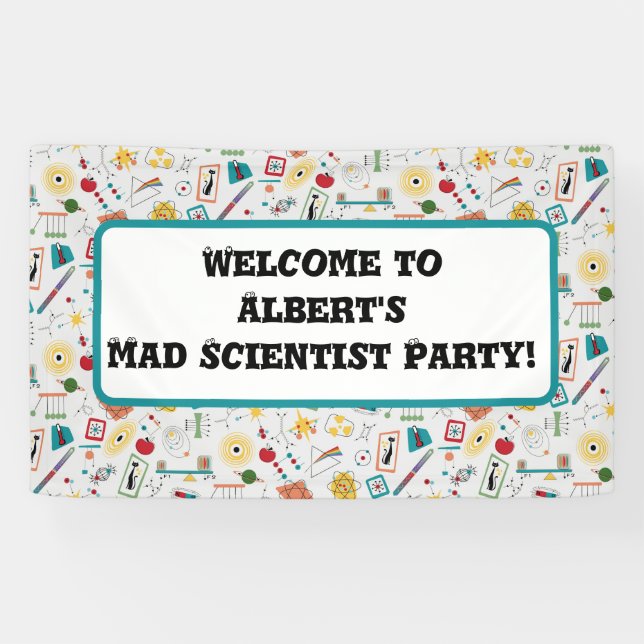 Lona Dispersión de la física de las ciencias básicas en (Horizontal)